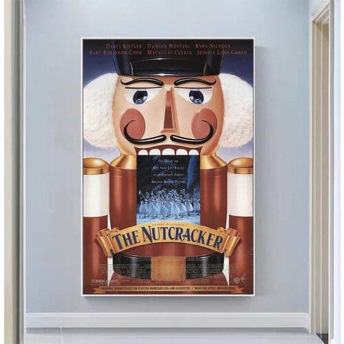 V0907 The Nutcracker Vintage Classic Movie Wall Silk Cloth HD Poster Art Home Decoration Gift
