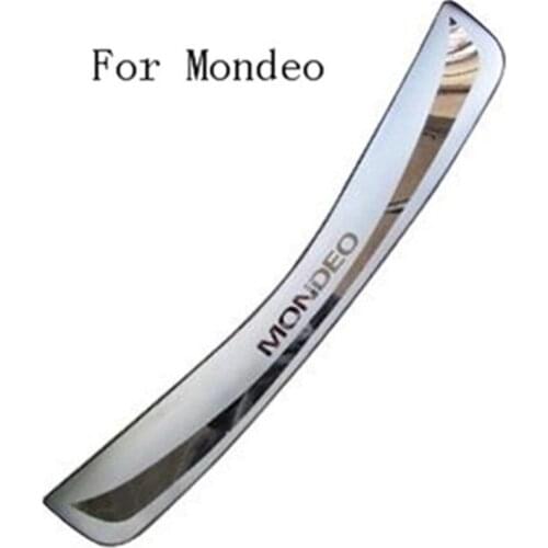 High quality stainless steel Rear Bumper Protector Sill Trunk Tread Plate Trim for Ford Mondeo 2007 to 2012 Auto parts