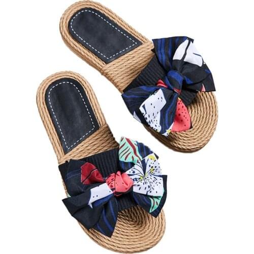 Women sandals summer flat pearl sandals flip flops rome shoes string bead slippers mujer gladiator sandalias sapatos femininos