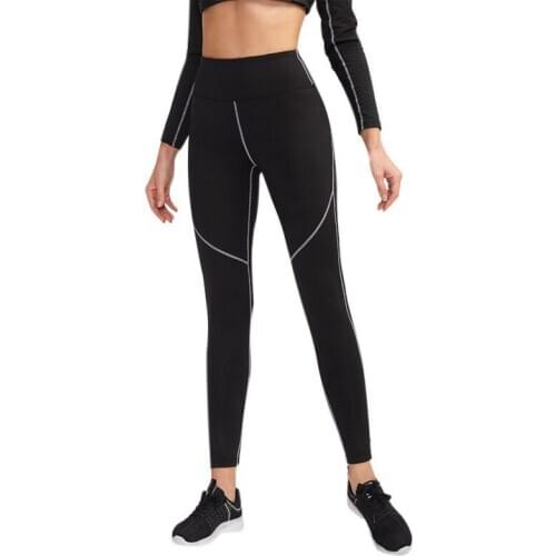 High Waist Woman Fitness Sport Pants Sexy Push Up Gym Sport Leggings Slim Stretch Running Tights Sports Seamless Fleece Pants