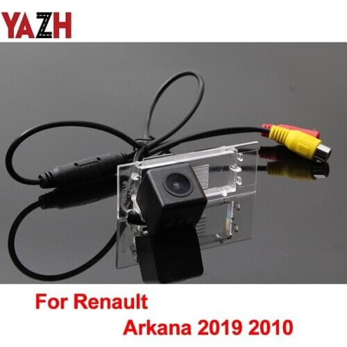 Auto Monitor Video Camera For Renault Arkana 2019 2020 Night Vision Rear View Camera Reversing Camera Car Back up Cam HD CCD