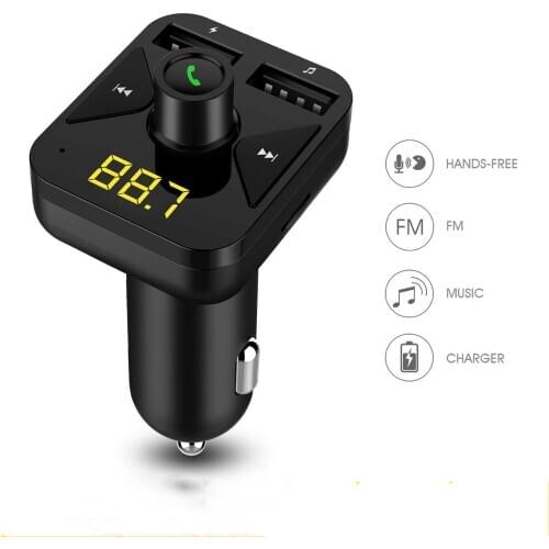 BT16 Bluetooth MP3 Automotive MP3 Player Vehicle-Mounted Bluetooth Handsfree Car FM cha ka ji Car MP3