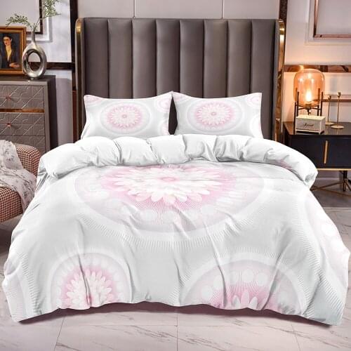 Floral Bedding Duvet Cover Flowers Pattern Bedding Duvet Cover Botancial Comforter Cover Sets Zipper Closure Microfiber
