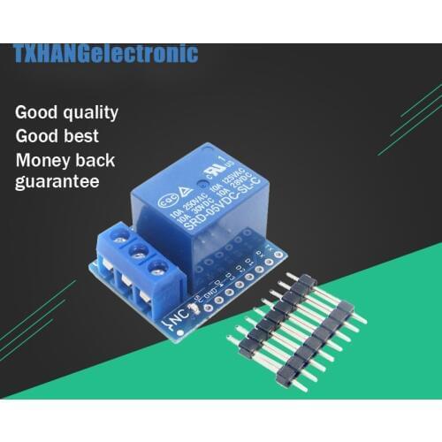 For WeMos D1 mini One Channel relay shield module for wemos d1 mini shield esp8266 expansion board for arduino