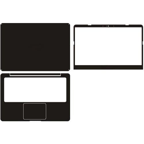 KH Laptop Sticker Decal Skin Carbon fiber Leather Cover Protector for ASUS VivoBook S406UA S406 14"