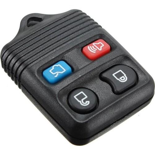 Remote Control Key Shell 4-button Switch Alarm Remote Control Key Shell for Ford Lincoln Car Door RC Key