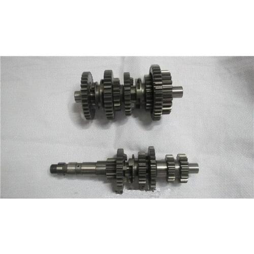 Motorcycle Main Countershaft Gearbox For Jianshe 400 ATV JS400 Jianshe400 ATV400 400cc engine Sets Of Teeth