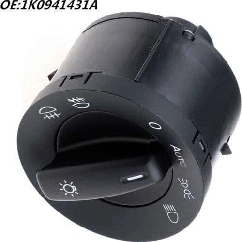 1PC 1K0941431N Headling Fog Lamp Switch For VW Caddy III Touran Jetta Golf V VI 5 6 Jetta Passat B6 CC Rabbit 1K0 941 431N 431A