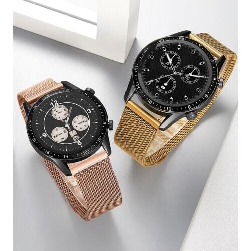 Straps for Samsung Galaxy Milanese loop 42-46mm for Samsung S2 S3 Watchbands correa Metal Bracelet for honor magic watch 2 strap