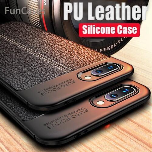 Luxury Silicone Leather Phone Cases For Huawei Honor 10i 9 10 Lite 8X 9X 20 Pro Shockproof Case Cover Honor 8 7a Silicon Case