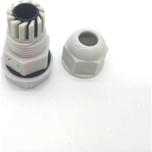 Ventilation cable gland M16*1.5 waterproof air vent plug for LED outdoor lighting