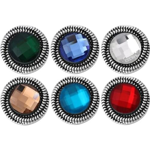 10pcs/lot 2019 New Style 18mm Metal Snap Buttons Jewelry Vintage Rotate Ginger Button Snap Fit 18mm Snap Jewelry Bracelet