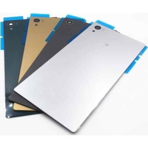 10Pcs/Lot For Sony Xperia Z5 E6603 E6633 E6653 E6683 Rear Glass Battery Cover Back Door Housing Replacement + NFC Antenna