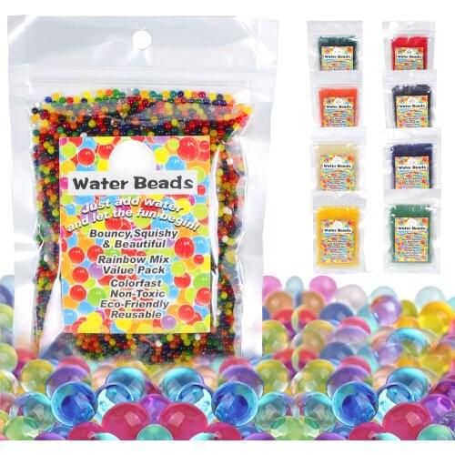 90g bag of crystal mud water gun, marble foam, large beads, water beads, growth wedding childrens toys, growth water polo