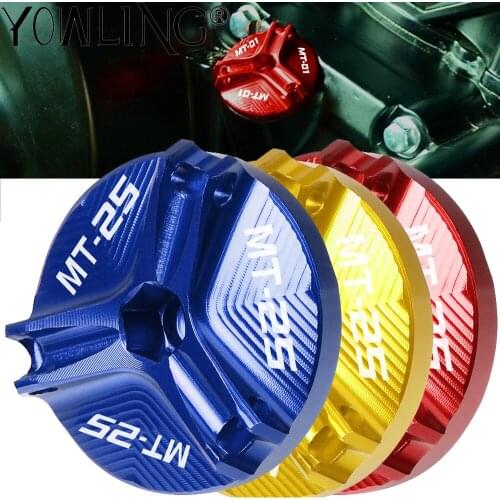 FOR YAMAHA MT-25 MT25 2016 2017 2018 2019 Motorcycle Accessories Engine Oil Drain Plug Sump Nut Cup Plug Cover Cap Screw MT-25