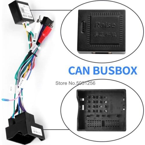 Android Car Media Player Navi Radio CANBUS BOX Wire harness For Volkswagen Golf 5/6/Polo/Passat/Jetta/Tiguan/Touran/Skoda