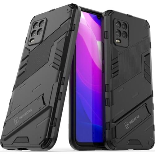 Phone Holder Case For Xiaomi Mi 10 Lite Case Bumper Hard Armor Full Cover For Xiaomi Mi 10 Lite 5G Case For Xiaomi Mi 10 Lite 5G