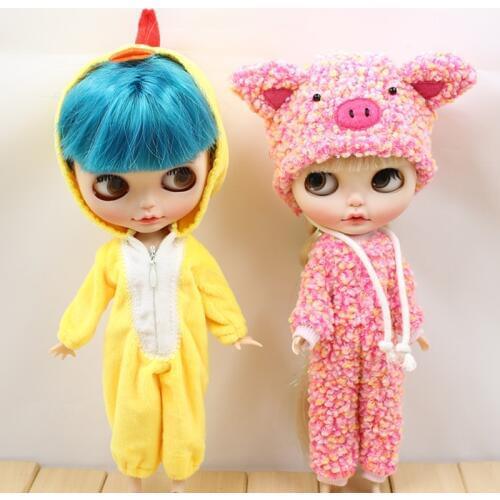 ICY DBS Blyth doll toy suit cute outifts chicken anime clothes