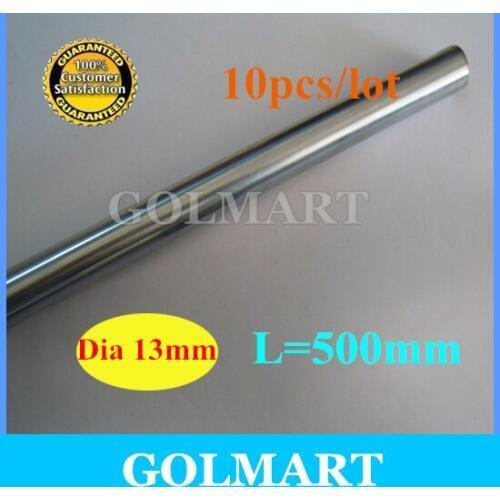 Linear shaft 10pcs diameter 13mm -L 500mm DIY CNC Router Machine tools X Y Z XYZ XY Shaft / Rail Table