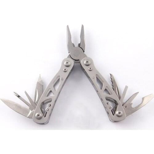 Multi Plier Hand Tool Screwdriver Kit Portable Stainless multitool fold Pocket Folding Knife pliers
