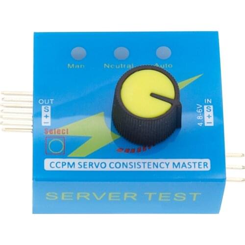 Multi RC Digital ESC Servo Tester 3CH ECS Consistency Speed Controler Power Channels 46 * 32 * 17MM