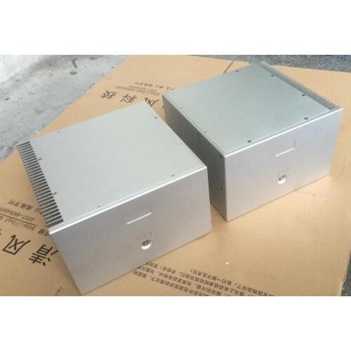 One Pair Telos-250 Aluminum Mono Channel Gaowen Rear Stage Aluminum Case For One Sided Heat Dissipation