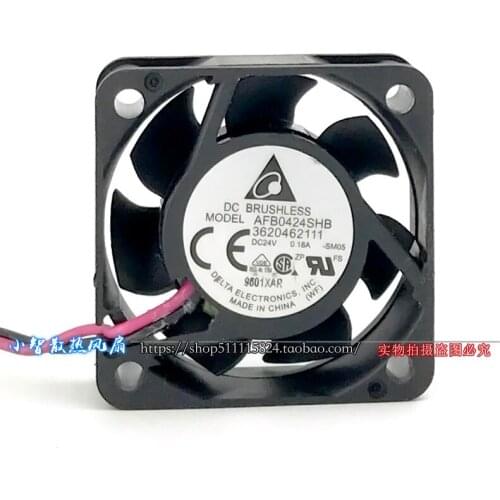 Original new AFB0424SHB 4015 DC24V 0.18A 4cm cooling fan