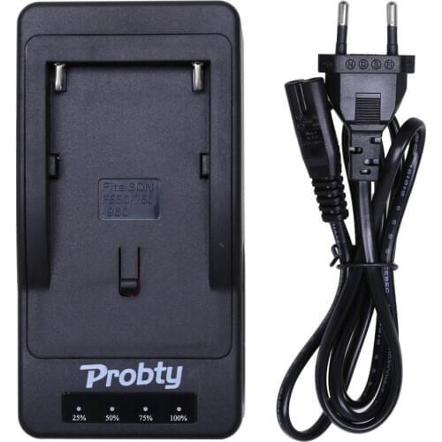 Probty New Quick Rapid charger FOR Sony NP-F970 NP-F960 NP-F770 NP-F750 NP F970 NP F770 NP F960 NP-F980 NP-F990 NP-FM90 NP-FM70