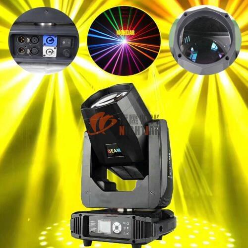 Stage lighting Rainbow effect 80w/150w led moving head beam light wash gobos prisms sport for dj party disco