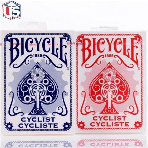 Bicycle Cyclist Playing Cards Blue/Red Standard Poker Size USPCC Limited Edition Deck New Sealed Magic Cards Magic Tricks Props