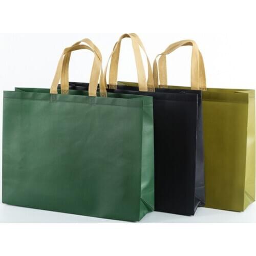 Women Foldable Shopping Bag Reusable Eco Large Unisex Fabric Non-woven Shoulder Bags Tote grocery cloth Bags Pouch