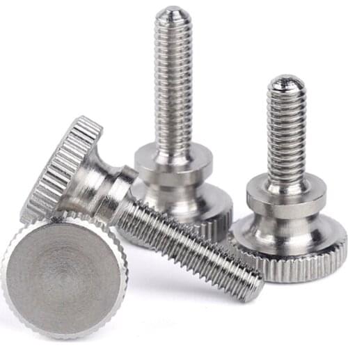 M2 m2.5 m3 m4 m5 m6 m8 Knurled Thumb Screws ,304 Stainless Steel Adjust Step Knurled Handle Bolt ,A045
