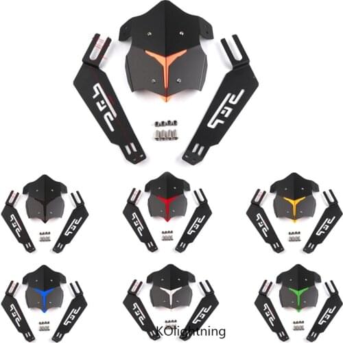 Motorcycle Fender Aluminum alloy With Bracket Modified Silp on for Yamaha MT-09/07/03 Kawasaki Z800 Rear Mudguard