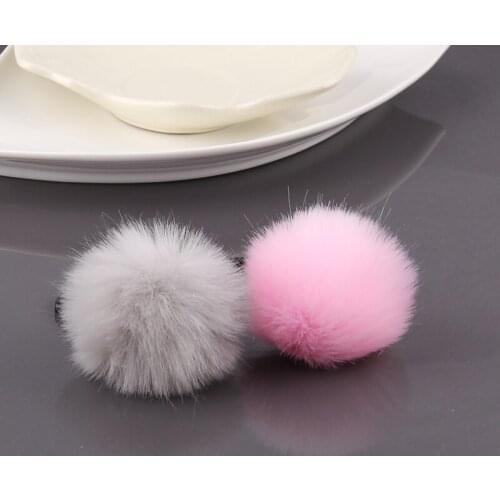 2PCS Handmade Velvet Pearl White/Black Rose Flower Hairband Rope Ponytail Scrunchie Women Girls Hairpins Headwear Accessories