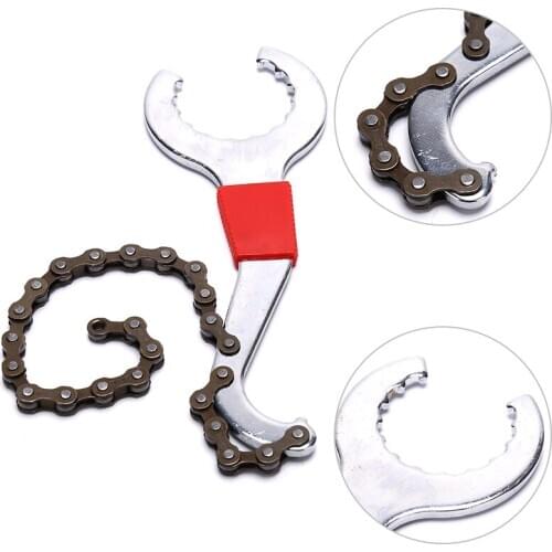 1pcs Portable Remover Cycling Hand Tool Carbon Steel Bike Chain Repair Wrench