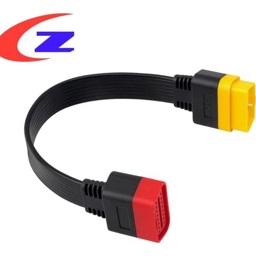 16Pin male to Female OBD2 Extension Cable For Launch X431 V/V+/PRO/PRO 3/Easydiag 3.0/Mdiag/Golo OBD2 Extended OBD Connector