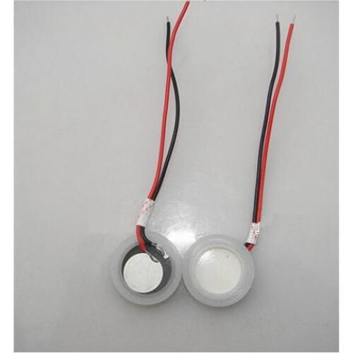 5 PCS 20mm Ultrasonic Mist Maker Fogger Ceramics Discs with Wire & Sealing Ring