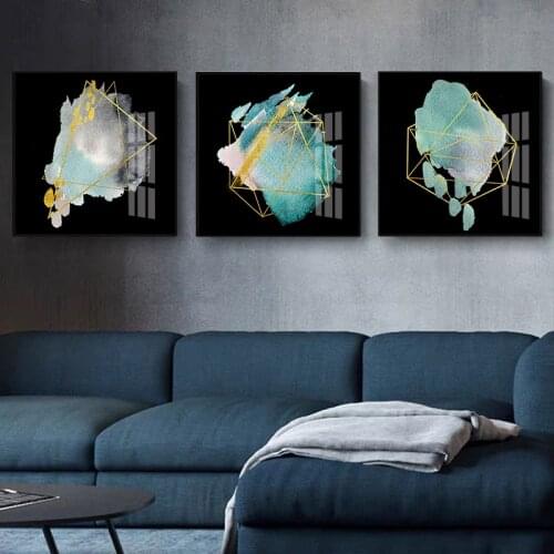 Abstract Posters and Prints Modern Geometric Pattern Canvas Art Print Wall Painting Decoration Home Decor Wall Pictures for Room