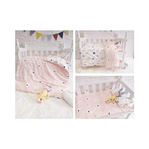 Promotion! 3PCS Cartoon Customize baby bed around set unpick and wash bedding set,Duvet Cover/Sheet/Pillow Cover