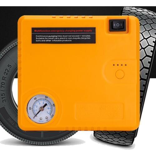 TM16B 16800mAh Car Starting Device Power Bank Charger Booster Emergency Battery Quick Starter Electric Inflatable Pump