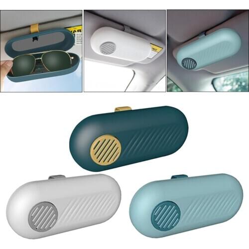 Car Sun Visor Glasses Case Holder Clip Clip Design Universal for Car SUV Trucks