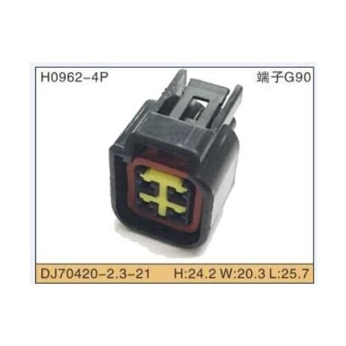 Free shipping 5 pcs 4 pin Furukawa housing plug FWY-C-4F-B waterproof electrical plug connector 12444-5504-2