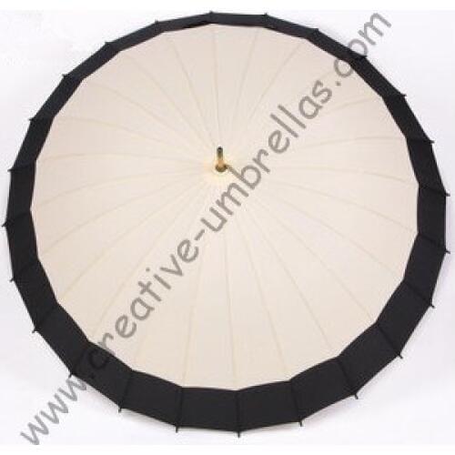 Free shipping,combination fabric,24 ribs wooden umbrellas,14mm wooden shaft and fluted metal long ribs,hand open,windproof