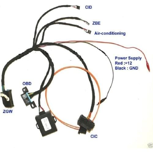 Ignition Emulator to ZGW For BMW F01 F02 F10 F18 F25 Fxx CIC CAS4 Ignition ON