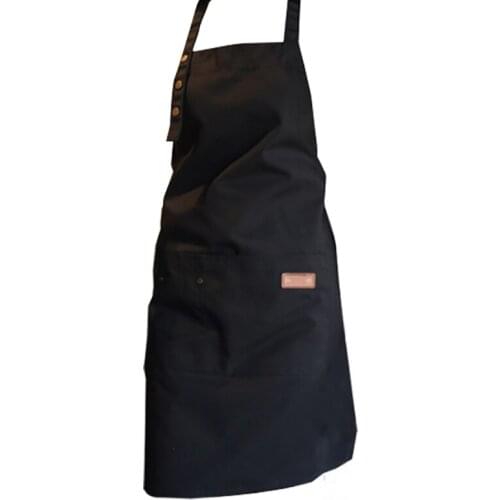 Men Women Apron Waterproof with Pockets Kitchen Restaurant Chef Cooking Bid Aprons