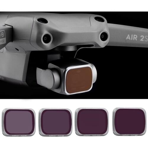 For DJI Air 2S Lens Filter ND ND4/8/16/32 /CPL/UV Lens Filters Sets for DJI Mavic Air 2S Filter Sets for Mavic Air 2S Accessory