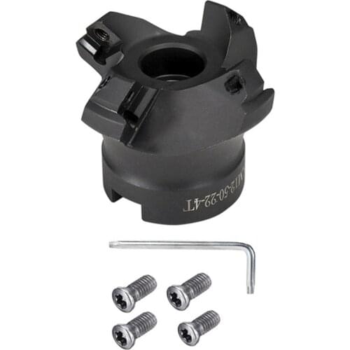 KM12R50-22-4T carbide insertion tight face mill cnc milling cutter