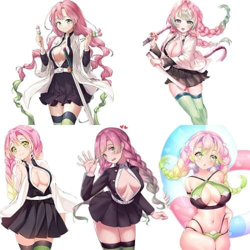 Three Ratels CA77 KanrojiMitsuri hot anime Stickers For Motorcycle Luggage Laptop Refrigerator Skateboard Bike car hood decals