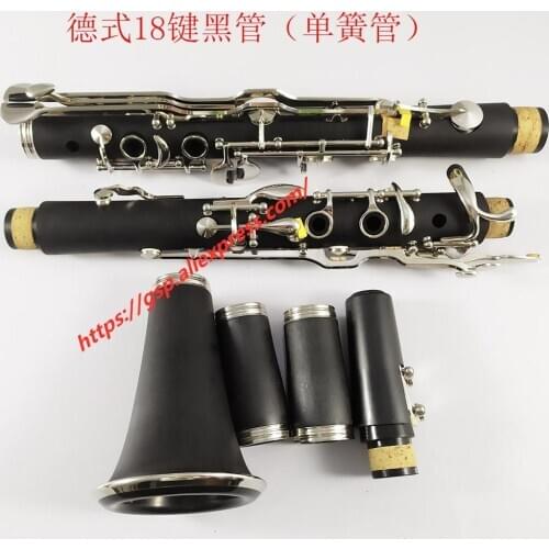 G clarinet clarinet, German style clarinet 18-key German style G clarinet