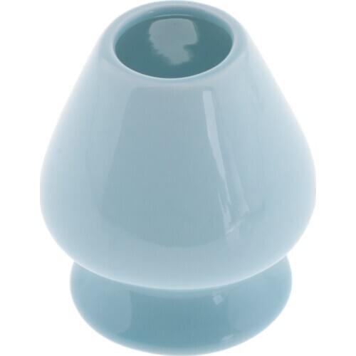 Round Ceramic Matcha Whisk Holder Whisk Dryer Shaper Tea Ceremony Acessories